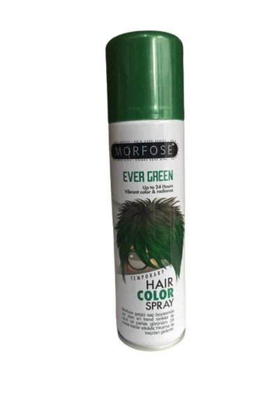 Hair Color Spray 150 ml Ever Green Saç Spreyi Yeşil Renkli Saç Spreyi ürün görseli 1