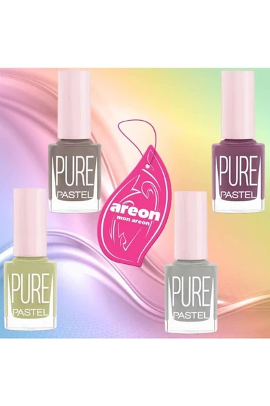 Pure Oje 619-620-621-622 + Areon Araç ve Oda Kokusu - 2
