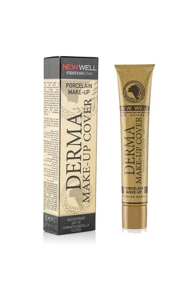 Derma Make-up Cover Foundation - Gold