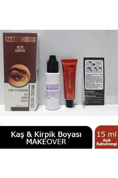 Kaş Kirpik Boyası Açık Kahve 15 Ml