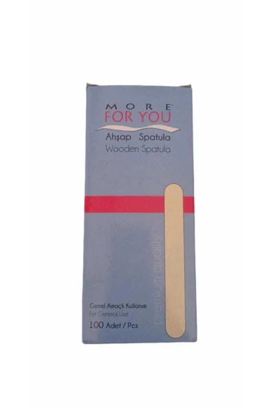 Ahşap Spatula 100 Adet 41521