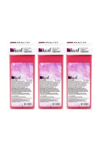 Titanyum Pembe Kartuş Ağda 100 ml 3 Adet