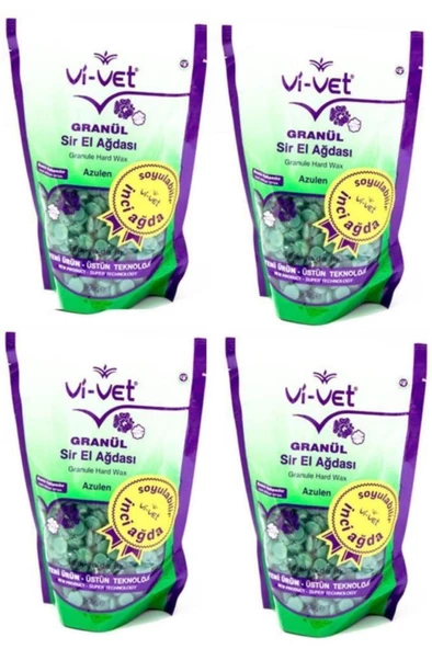 Soyulabilir Azulen Granül Boncuk Ağda 4 Adet 8697422251719