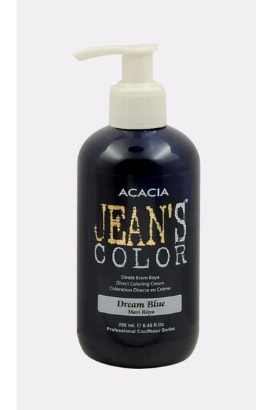 Jeans Color Saç Boyası Mavi Rüya 250ml Mavi Rüya