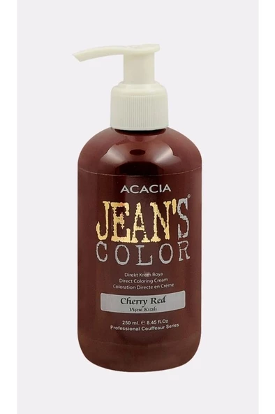 Jeans Color Saç Boyası Vişne Kızılı 250ml - 1