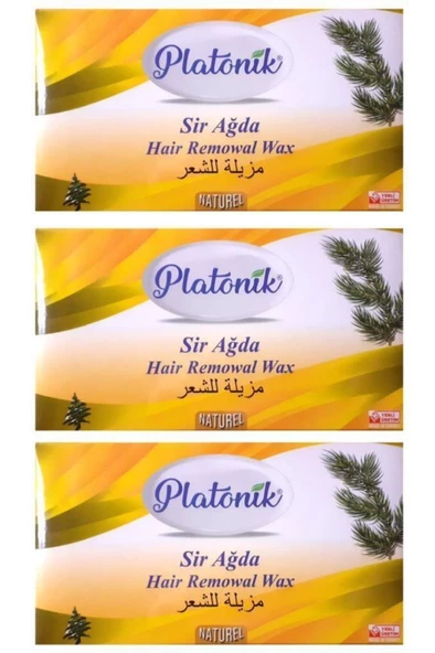 Sarı Naturel Kalıp Ağda 400 gr 3 Adet - 2