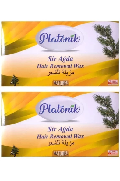 Sarı Naturel Kalıp Ağda 400 gr 2 Adet - 2