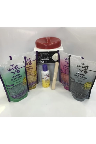 Egesir Kazan Soyulan Ağda 4lü Set