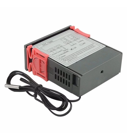 STC-1000 AC 110-220V 10A LCD Ekranlı Sıcaklık Kontrol Modül - Resim 3
