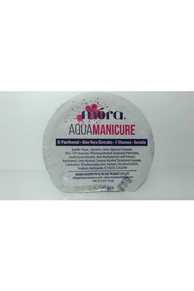 Mora Aqua Manikür*12 Adet 1 Koli