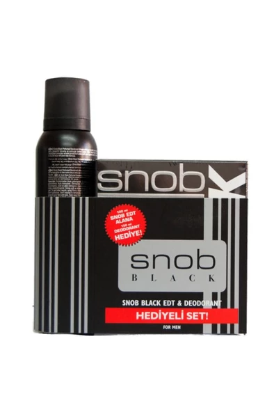 Edt 100 ml+deo Black