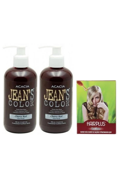 Saç Boyası Vişne Kızılı 250ml 2 Adet