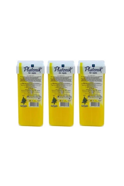 Kartuş Sir Roll On Ağda Natural (sarı) 100 Ml X 3 Adet