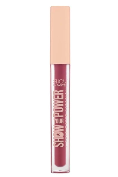 Show by Pastel - Show Your Power Liquid Matte Lipstick No: 606