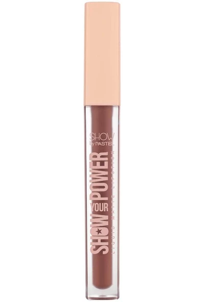 Show by Pastel - Show Your Power Liquid Matte Lipstick No: 603