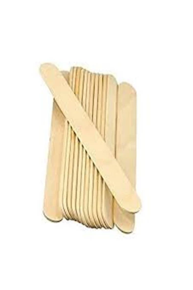 Ağda Spatulası Ve Tahta Dil Basacağı 100 Adet