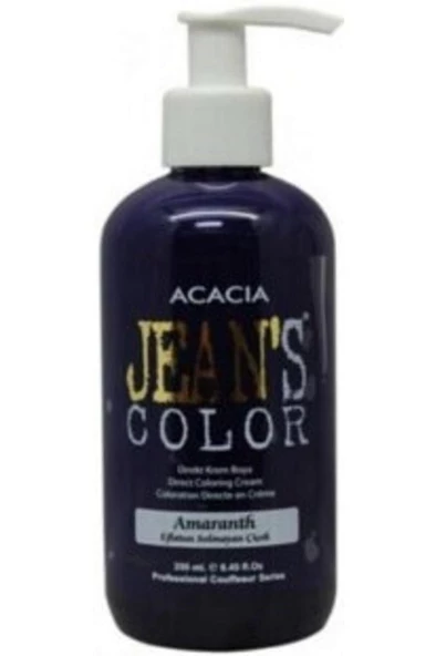 Jean's Color Eflatun Amaranth Saç Boyası 250ml
