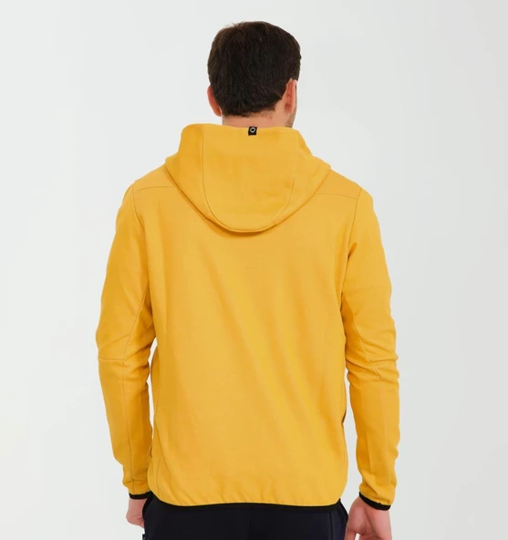 Nors Njord Kapüşonlu Sweatshirt Hardal - 3