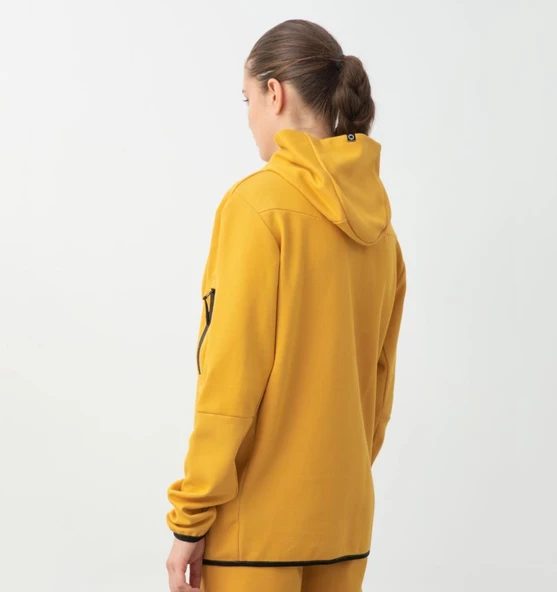 Nors Njord Kapüşonlu Sweatshirt Hardal - 6