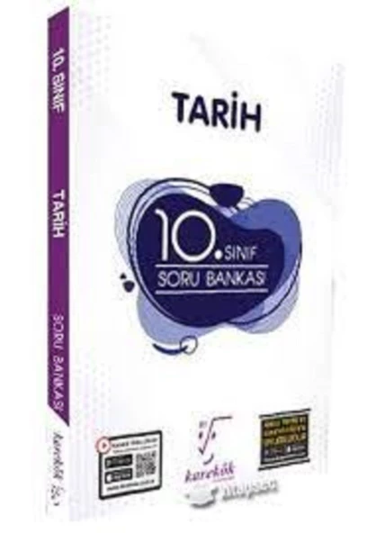 10.Sınıf Tarih Soru Bankası Karekök Yayınları