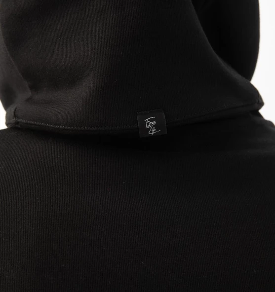 Nors Njord Kapüşonlu Sweatshirt Siyah - 3