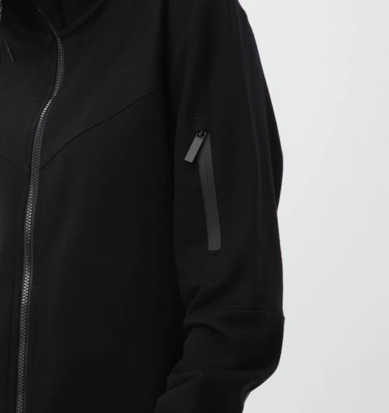 Nors Njord Kapüşonlu Sweatshirt Siyah - 10