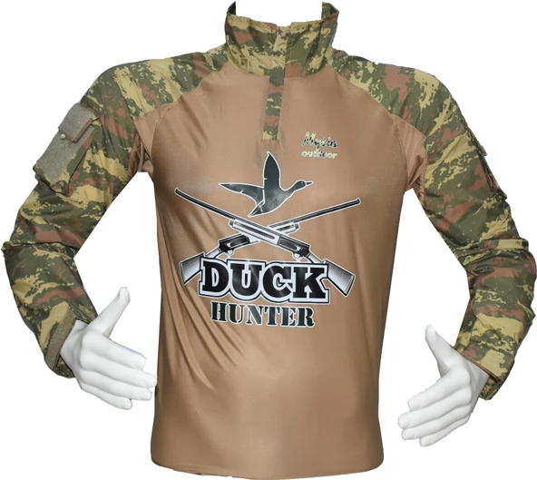 AVCI KAMUFLAJ COMBAT TİŞÖRT AVCI KOMBAT DUCK HUNTER 003