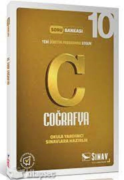 SINAV YAYINLARI 10.SINIF COĞRAFYA SORU BANKASI