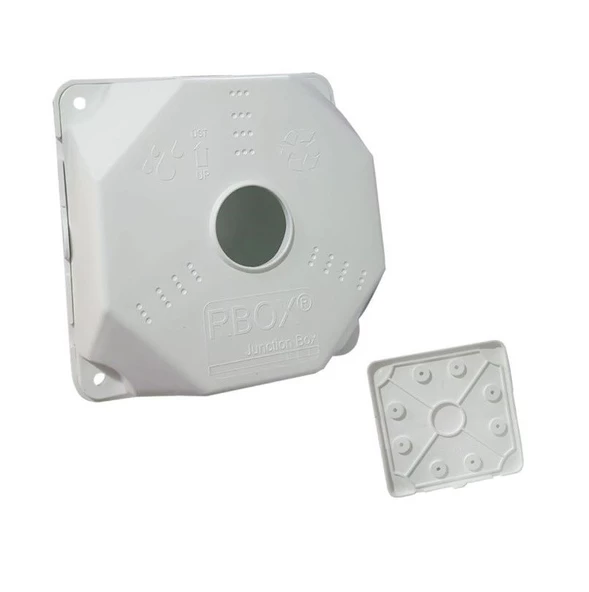 RBOX WX9 Juncition Duvar Buatı Kamera Montaj Buat Muhafaza Kutusu Taban Dahil Küçük Boy 30 Adet ürün görseli 1