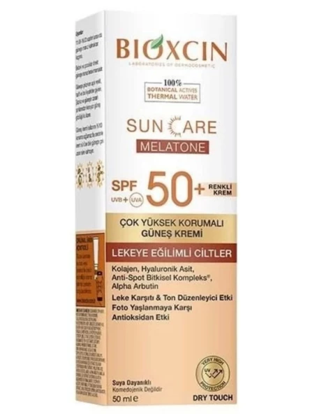 Bioxcin Sun Care Melatone Krem Renkli SPF50 50 ml