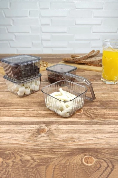 Digithome 6’lı Kapaklı Kahvaltılık Seti Antrasit – F-232 C320.037 - 5