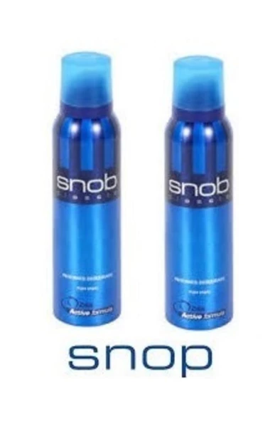 Orıjınal Classıc 2 Adet 150ml Snop Deodorant Erkek