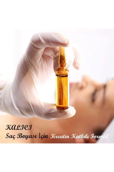 Organik Amonyaksız Saç Boyası (gri)+oksidan (3 Adet)