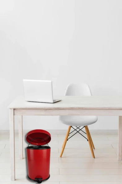 Digithome Mutfak Çöp Kovası 12 Lt Kırmızı - YLMZ961 C320.025 - 5