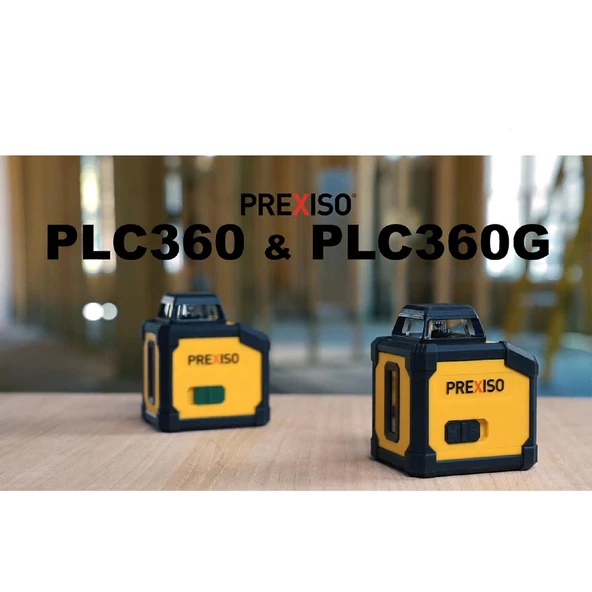 Prexiso PLC360G 360 Lazer Terazi Yeşil Çizgi Lazeri Hizalama - 2
