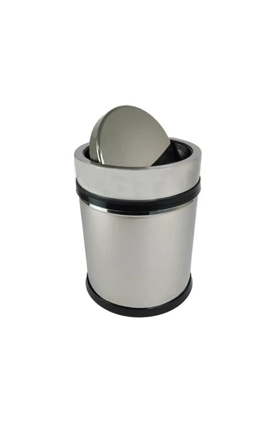 Digithome Mutfak Çöp Kovası Döner Kapaklı 11 Lt Gri - YLMZ788 C320.025 - 3