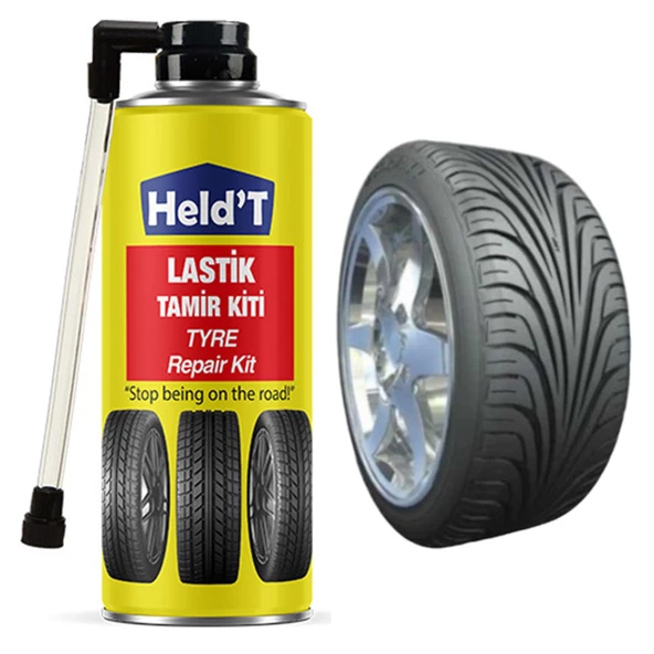 Held'T Lastik Tamir Köpüğü Spreyi Seti Hızlı Yama Spreyi 400 ML - 3