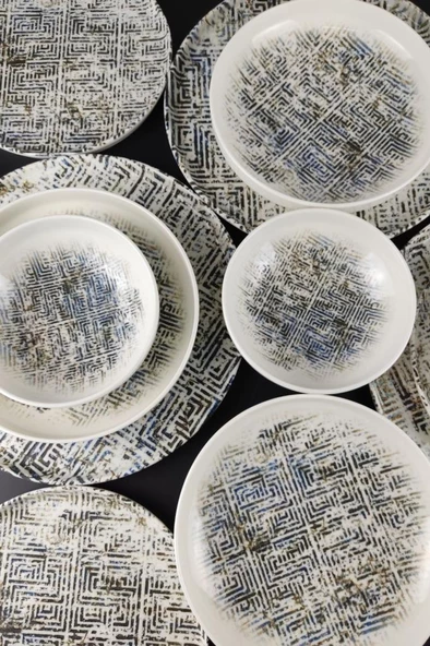 Digithome Toledo 24 Parça Dijital Yemek Takımı Chole - IPF874 C320.045 - 2