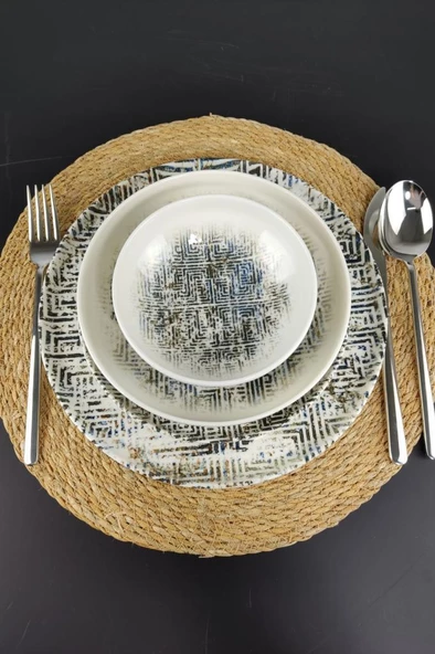 Digithome Toledo 24 Parça Dijital Yemek Takımı Chole - IPF874 C320.045 - 3