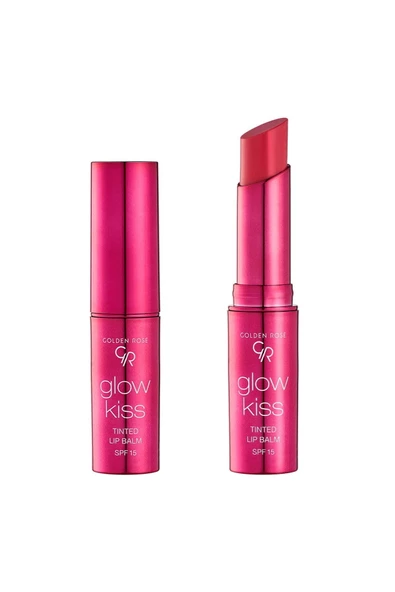 Golden Rose Glow Kiss Tinted Lip Balm 03 Berry Pink Ruj - 2