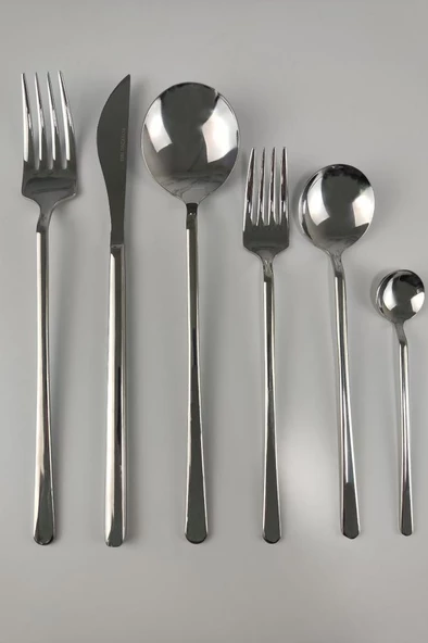 Digithome Roy King 36 Parça Çatal Kaşık Bıçak Takımı Parlak Çelik – YTK 004 C320.113