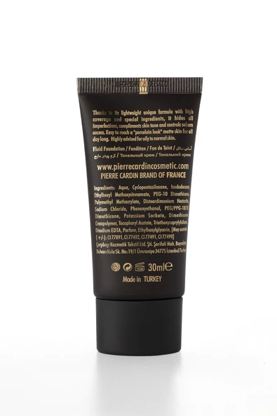 Pierre Cardin Truly Matte Foundation- Yellow Beige-431 - 5