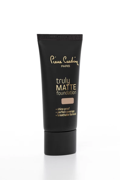 Pierre Cardin Truly Matte Foundation- Light Caramel-432 - 2