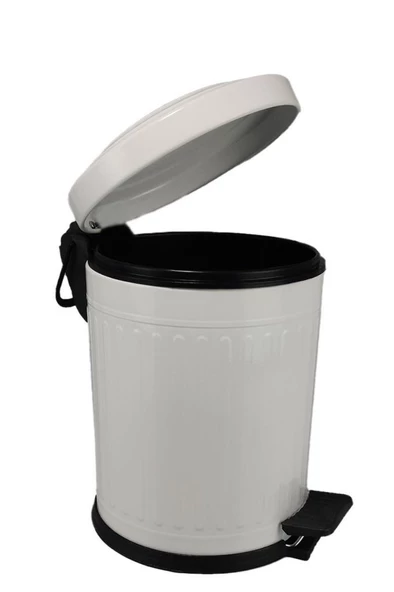 Digithome 12 lt Soft Close Kapak Çöp Kovası Beyaz – 4005B C1-1-163 - Resim 2