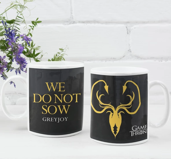 Game Of Thrones Temalı Özel Tasarım Baskılı Kupa Bardak 001 ürün görseli 1