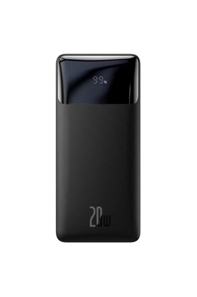 Bipow 20w Hızlı Şarj 10000 Mah Led Göstergeli Powerbank Siyah - 2