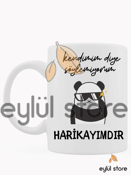 Eğlenceli Yazılı Esprili Özel Tasarım Baskılı Kupa Bardak Komik Kupa Bardak Kahve Bardağı