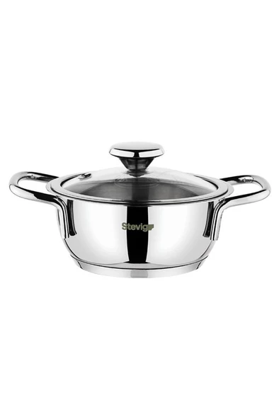 Stevig 4 Mini Meals 18/10 Paslanmaz Çelik Tencere Seti 5 Parça St-303 - 4
