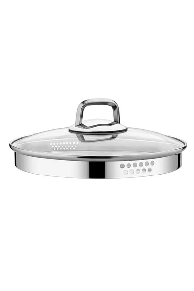Stevig 4 Cook Pro Süzgeç Kapaklı 18/10 Paslanmaz Çelik Tencere Seti 6 Parça ST-301 - 7