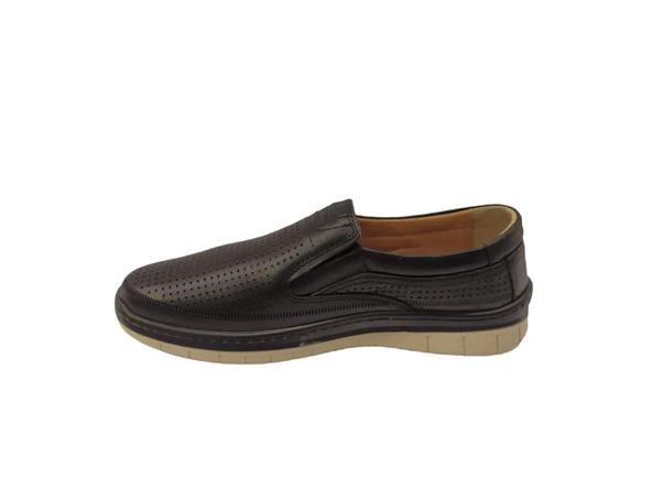 Mertto 325Y İç Dış Hakiki Deri Ortopedik Günlük Erkek Ayakkabı - 6